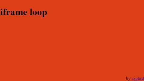 <iframe> feedback: a fun technique with iframes on the web